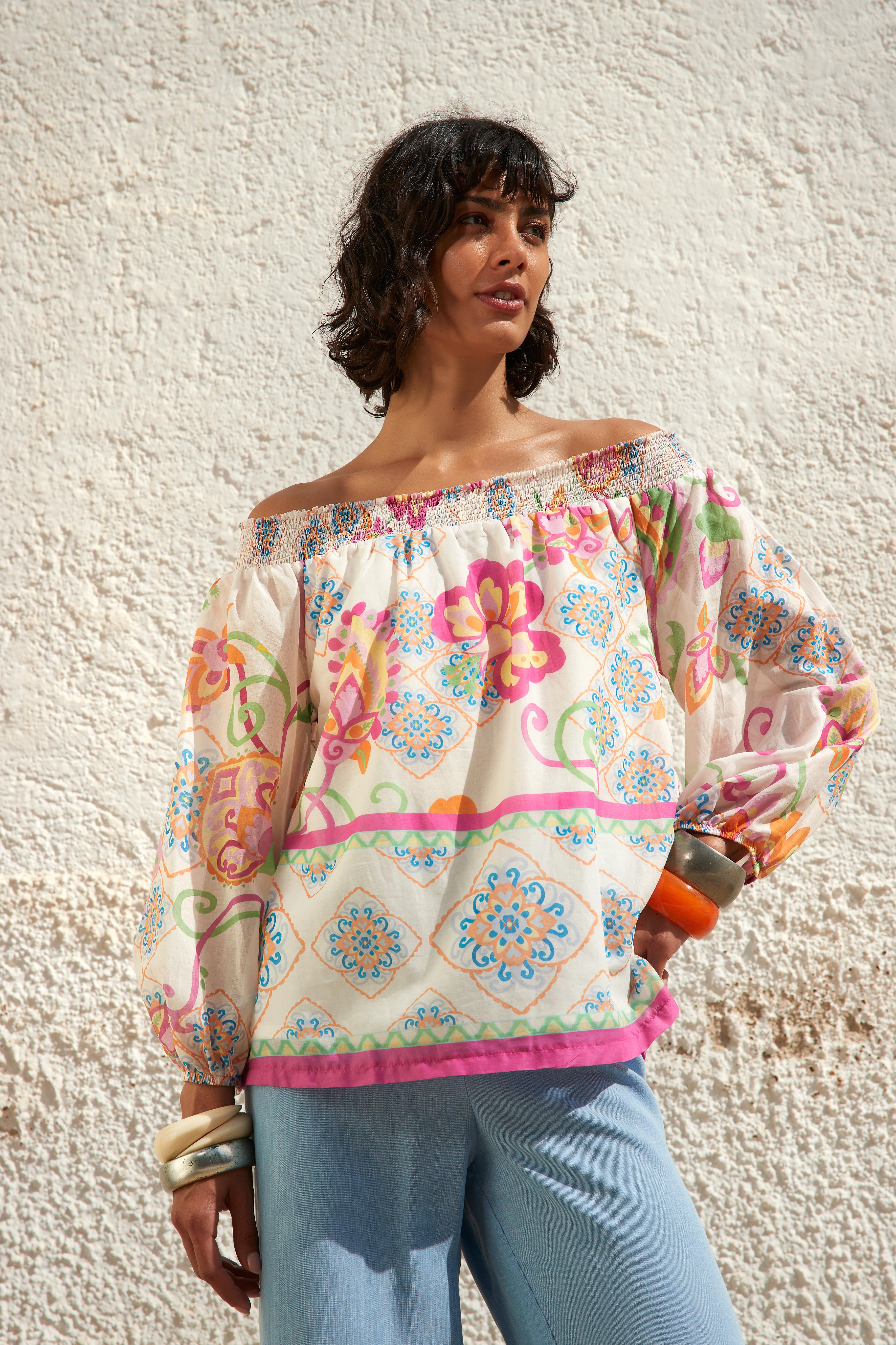 2049 | Chi  Blouse printed