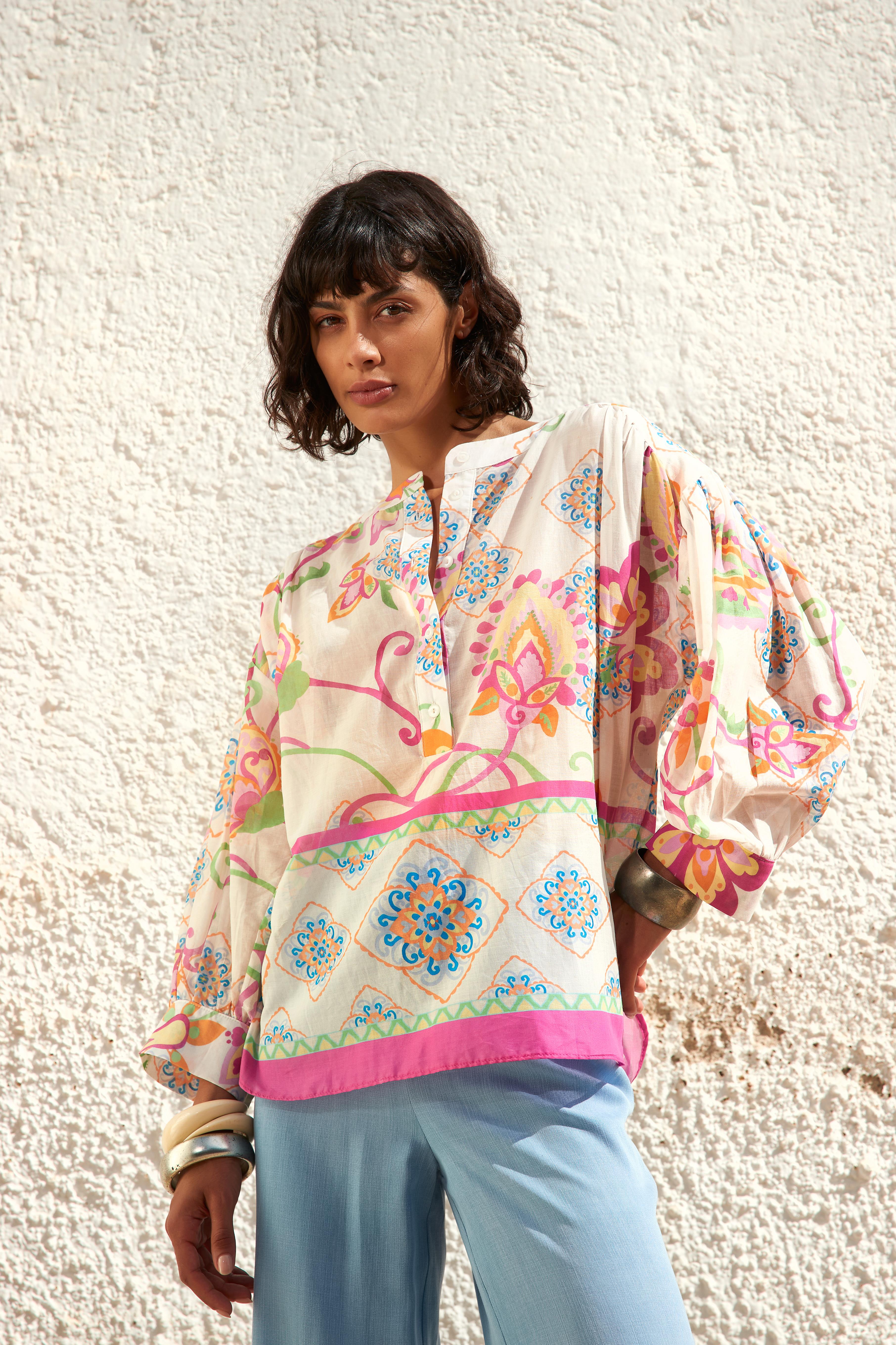 2049 | Chi  Blouse printed