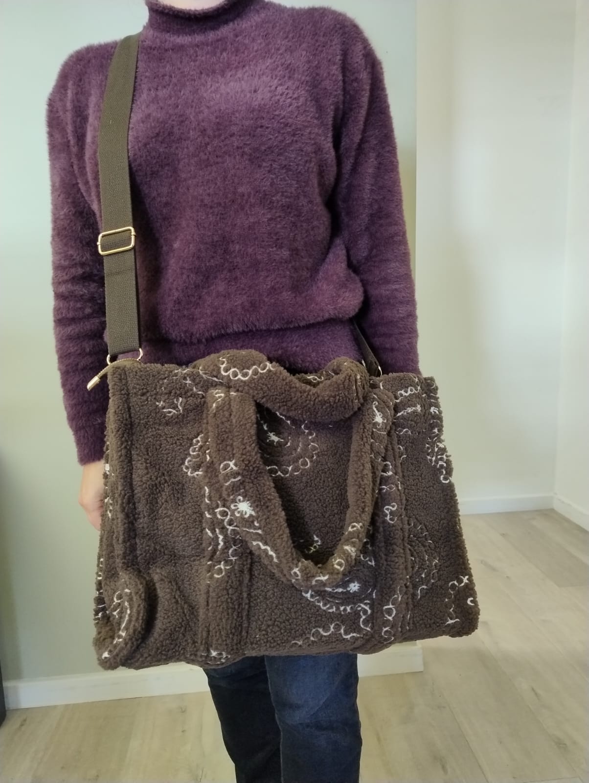 252-t-001 | HANDTAS TEDDY+PAISLEY