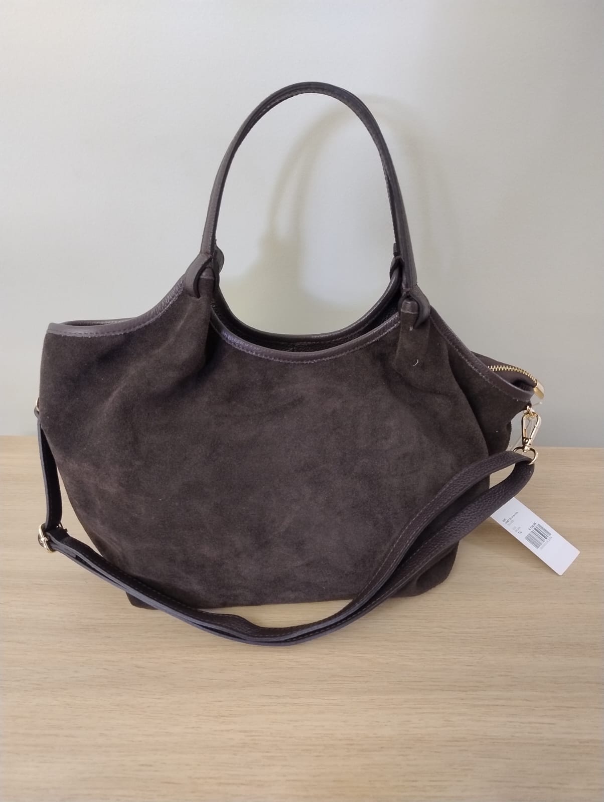 252-t-005 | HANDTAS Leder+rits