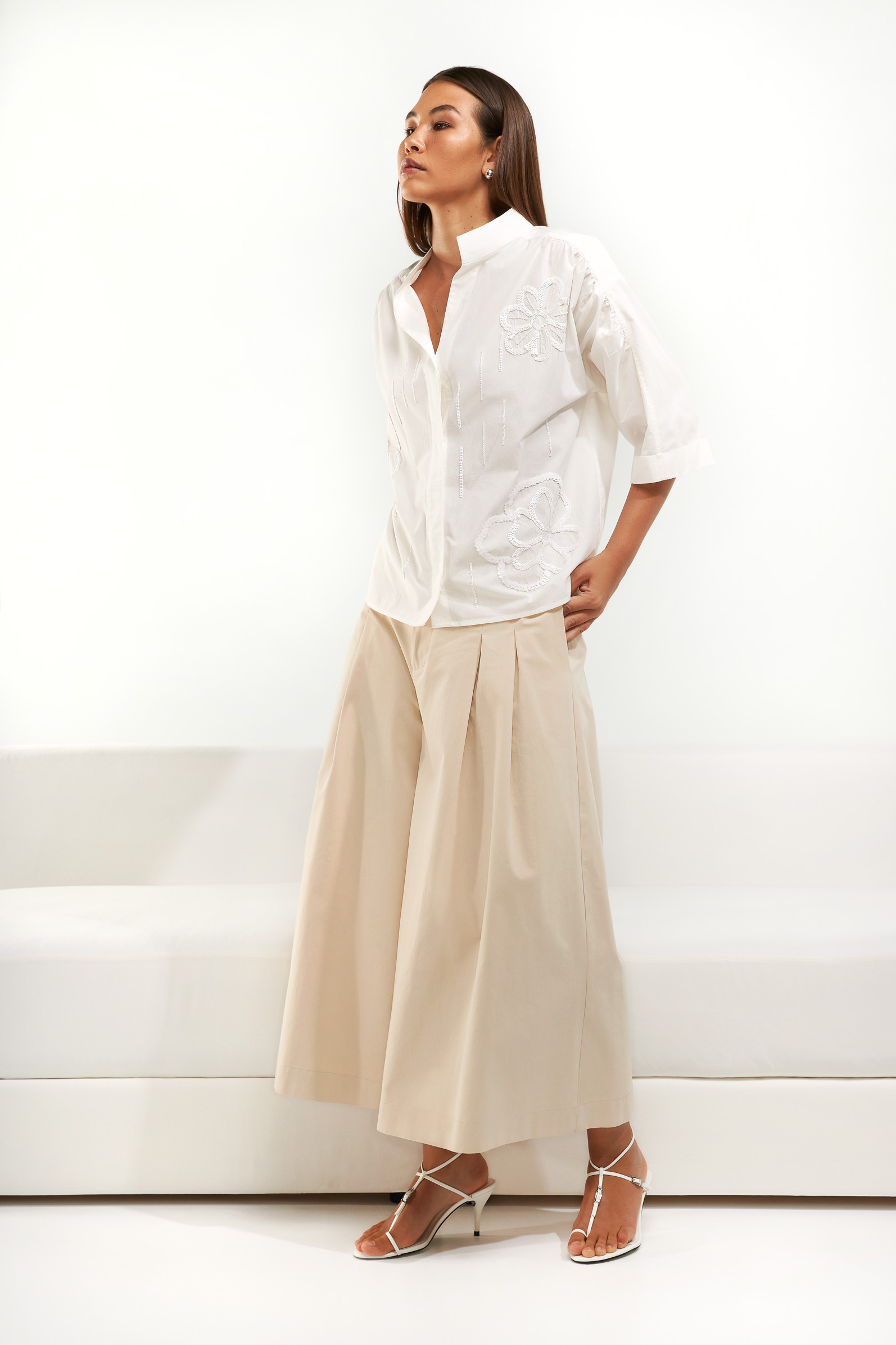 2312 | Maysa beige broekrok